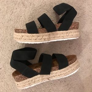 Espadrille Platform Sandals